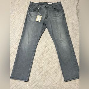 NWT AG ADRIANO GOLDSCHMIED men’s denim Jeans 34X33 Everett| slim straight
